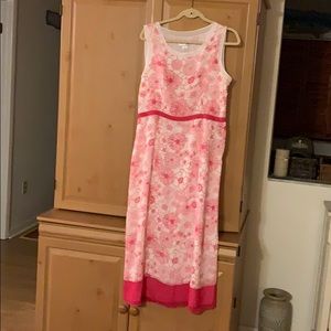 Sleeveless Silk dress NWOT